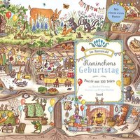 Im Bärenwald. Kaninchens Geburtstag. Puzzle mit 100 Teilen für Kinder ab 4 Jahre von Insel Verlag