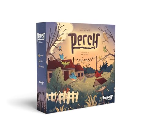 Inside Up Games Barsch | Rasantes, interaktives Gefecht der Vögel | Gebietskontrolle, einzigartiger Taschenbau mit einer kühnen Tischpräsenz | für 2 bis 5 Spieler | 45-60 Minuten Spielzeit von Inside Up