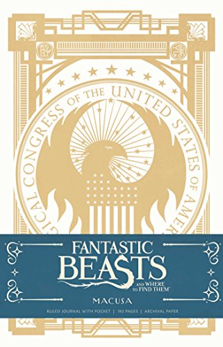 FANTASTIC BEASTS AND WHERE TO FIND THEM: MACUSA HARDCOVER RULED JOURNAL (Harry Potter) von Simon & Schuster