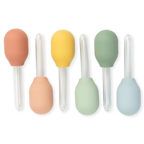 Inspire My Play 6 x Pipetten für Kinder – Pipetten-Tropfer für Kinder – Sensorisches Spielzeug und Zubehör für Spiele, bei denen Dreck und Unordnung entstehen - Pastell von Inspire My Play