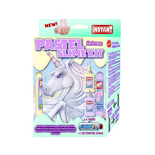Instant Pastel Slime Kit Unicorn - 2 Pastel Glue 180ml + Aktivator 250ml - 18871 Instant Pastel Slime Kit Unicorn - 2 Pastel Glue 180ml + Aktivator 250ml - 18871 von Instant
