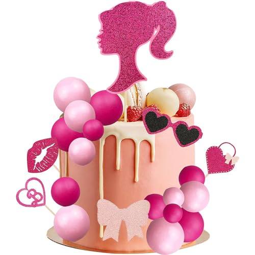 35 Stück Rosa Mädchen Cupcake Toppers,Princess Cupcake Toppers,High Heel Lippenstift Fliege Cupcake Toppers,Tortendeko Geburtstag Mädchen für Mädchen Geburtstag Party Supplies (Stil 1) 35 Stück Rosa Mädchen Cupcake Toppers,Princess Cupcake Toppers,High Heel Lippenstift Fliege Cupcake Toppers,Tortendeko Geburtstag Mädchen für Mädchen Geburtstag Party Supplies (Stil 1) von InteDesign