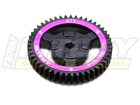 Integy RC Model 47T Steel Spur Gear Designed for HPI 1/8 Savage-X, 21 & 25 Monster Truck von Integy