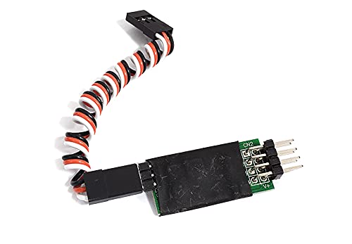 Integy RC 4 Output LED On/Off/Blink Controller Board for Receiver 3rd Channel von Integy