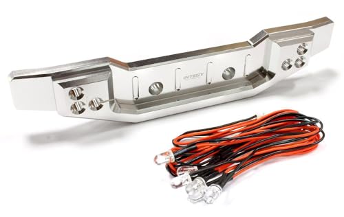 Integy RC Model C25528SILVER Billet Machined Alloy Rear Bumper w/ LED Lights for Traxxas 1/10 Summit Off-Road Integy RC Model C25528SILVER Billet Machined Alloy Rear Bumper w/ LED Lights for Traxxas 1/10 Summit Off-Road von Integy