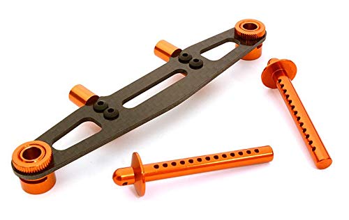 Integy RC Model CNC Machined Rear Body Mount Set Designed for HPI 1/10 Jumpshot MT, SC & ST von Integy