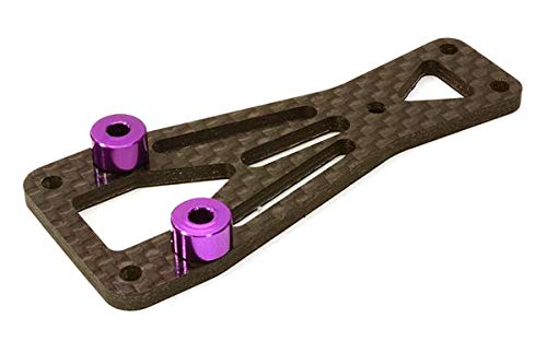 Integy RC Model Machined Front Top Chassis Plate for Vaterra Twin Hammers 1.9 Rock Racer von Integy