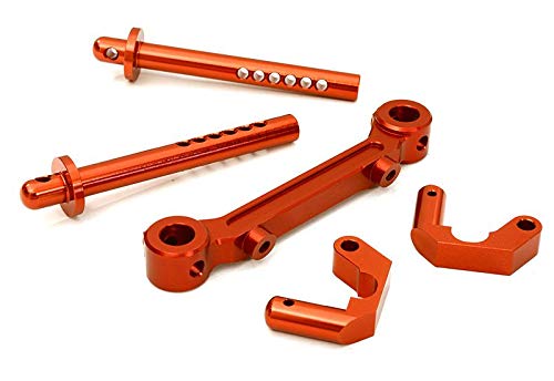 Integy RC Model CNC Machined Front Body Mount Bracket w/Posts for Axial 1/10 Yeti Rock Racer von Integy