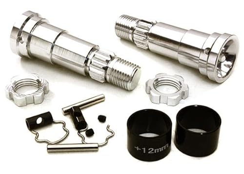 Integy RC Model CNC-Machined Aluminum +12mm EXT. Stub Axles Designed for C27070, C27071 & C27072 Integy RC Model CNC-Machined Aluminum +12mm EXT. Stub Axles Designed for C27070, C27071 & C27072 von Integy