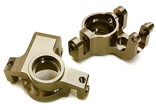 Integy RC Model CNC-Machined Aluminum Alloy Front Hub Steering Blocks Designed for Axial Yeti XL Integy RC Model CNC-Machined Aluminum Alloy Front Hub Steering Blocks Designed for Axial Yeti XL von Integy