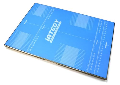 Integy RC Model CNC-Machined Aluminum Alloy Setup Board 14.8x9.9in for 1/10 & 1/12 (Thick:10mm) von Integy