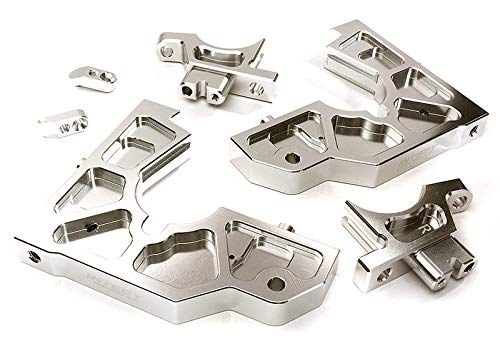 Integy RC Model CNC-Machined Aluminum Rear Bulkhead Set Designed for Losi 1/5 Desert Buggy XL-E von Integy