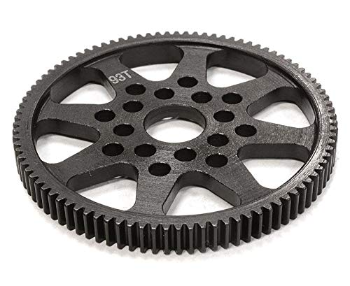 Integy RC Model CNC-Machined Aluminum Steel 93T Spur Gear Designed for HPI 1/10 Sprint 2 On-Road Integy RC Model CNC-Machined Aluminum Steel 93T Spur Gear Designed for HPI 1/10 Sprint 2 On-Road von Integy
