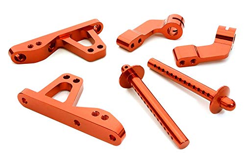 Integy RC Model CNC Machined Front Body Mount Set Designed for HPI 1/10 Jumpshot MT & ST von Integy