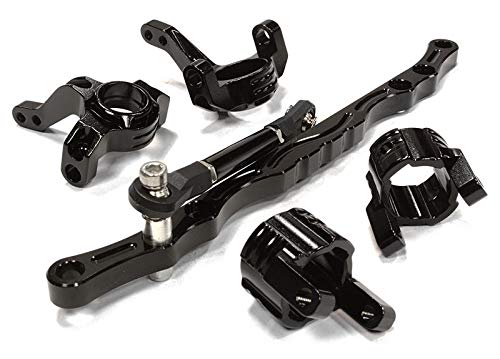 Integy RC Model CNC Machined Steering Knuckle, Caster Block & Linkage Set for Axial SCX-10 Integy RC Model CNC Machined Steering Knuckle, Caster Block & Linkage Set for Axial SCX-10 von Integy