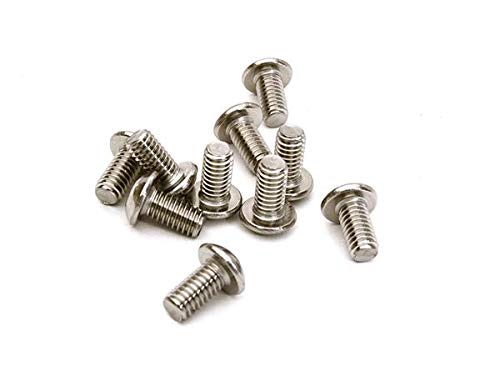 Integy RC Model Precision-Crafted Steel 4 x 8mm Button Head Hex Screw (10) RC Hardware R/C Model von Integy