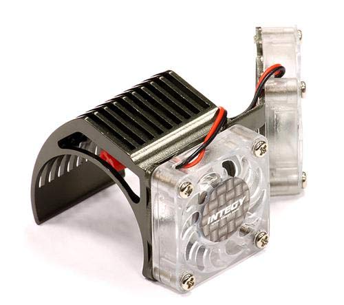 Integy RC Model Precision-Crafted Twin Motor Cooling Fan + Heatsink 540/550 R/C Model Integy RC Model Precision-Crafted Twin Motor Cooling Fan + Heatsink 540/550 R/C Model von Integy