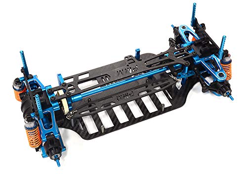 Integy RC Model Precision-Crafted V3 Full Hop-Up Modified 1/10 Size 4WD Shaft Drive Touring Car von Integy