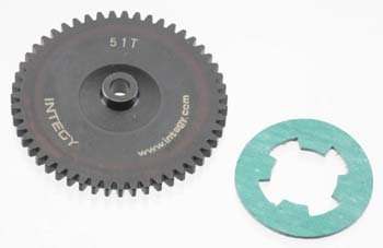 Integy RC Model Precision 51T Steel Spur Gear Designed for HPI 1/8 Savage XL Monster Truck von Integy