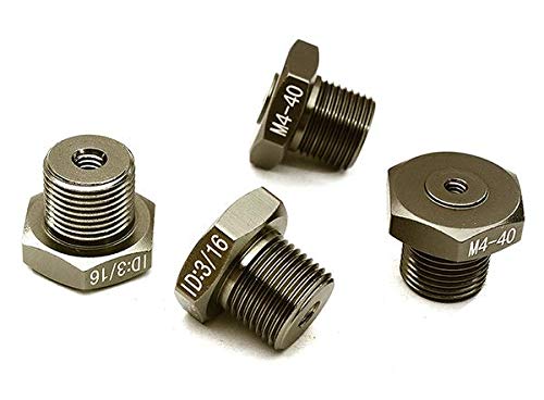 RC Model Type F Adapters for C23115 Universal Setup Station M4-40 & M8-32 with 3/16 ID RC Model Type F Adapters for C23115 Universal Setup Station M4-40 & M8-32 with 3/16 ID von Integy