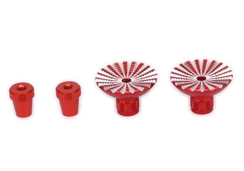 Integy RC-Modell-Sender-Stick-Enden, 3 mm Größe, Daumen-Stil, entworfen für Futaba-Radio von Integy