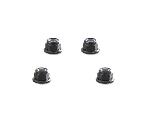 Integy RC Sechskant-Kontermutter mit Flansch, Metalllegierung, M3, 4 Stück von Integy
