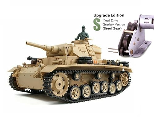 Panzer IV F Typ Panzer im Maßstab 1:16, 2,4 GHz Fernsteuerung, Modell HL3858-1Upg 6.0 Panzer IV F Typ Panzer im Maßstab 1:16, 2,4 GHz Fernsteuerung, Modell HL3858-1Upg 6.0 von Integy