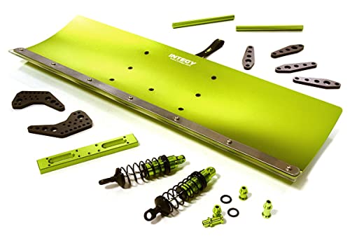 RC Model Alloy CNC Machined Snowplow Kit Designed for Traxxas 1/10 Scale E-Maxx Brushless von Integy