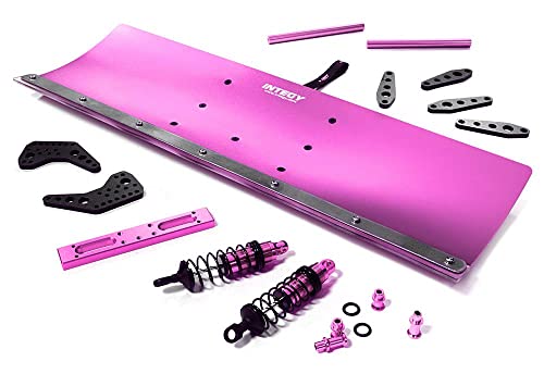 RC Model Alloy Machined Snowplow Kit Designed for Traxxas 1/10 Stampede 2WD & Slash 2WD von Integy