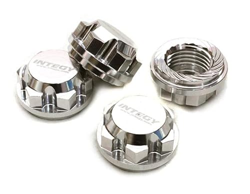 RC Model CNC-Machined Aluminum 17mm Hex Wheel Nuts (4) Designed for Traxxas X-Maxx 4X4 von Integy