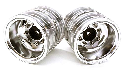 RC Model Machined Alloy T7 Rear Dually Wheel Set for Tamiya 1/14 Scale Tractor Trucks RC Model Machined Alloy T7 Rear Dually Wheel Set for Tamiya 1/14 Scale Tractor Trucks von Integy