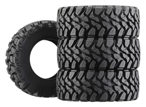 RC Modell 24 mm Breite Rock Crawler 1.3 Reifen (4) Set für Traxxas 1/18 TRX-4M Crawler OD=64 mm von Integy