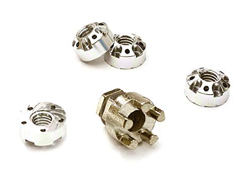 RC Model Realistic CNC-Machined Aluminum M4 Size Wheel Nut Designed for Traxxas 1/10 von Integy