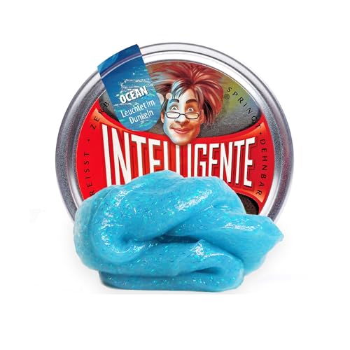 Intelligente Knete - Das Original! Ocean - Leuchtet im Dunkeln - Kinderknete und Therapieknete in einem - Besser als jeder Stressball! Für Kinder und Erwachsene (Medium-Dose, 40g) Intelligente Knete - Das Original! Ocean - Leuchtet im Dunkeln - Kinderknete und Therapieknete in einem - Besser als jeder Stressball! Für Kinder und Erwachsene (Medium-Dose, 40g) von Intelligente Knete