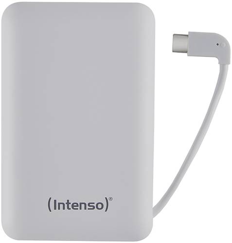 Intenso XC10000 Powerbank 10000 mAh LiPo USB-A, USB-C® Weiß Statusanzeige von Intenso