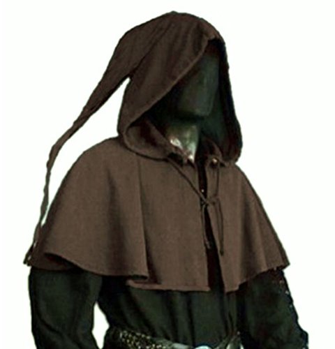 Inter-Moden Mittelalter Gugel - Unisex Arlong dkl braun Inter-Moden Mittelalter Gugel - Unisex Arlong dkl braun von Inter-Moden