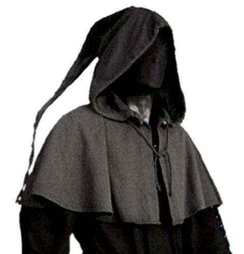 Inter-Moden Mittelalter Gugel - Unisex Arlong grau Inter-Moden Mittelalter Gugel - Unisex Arlong grau von Inter-Moden