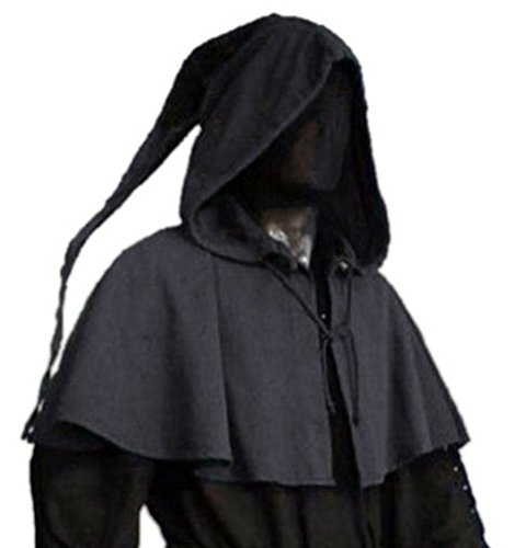 Inter Moden Mittelalter Gugel - Unisex Arlong schwarz Inter Moden Mittelalter Gugel - Unisex Arlong schwarz von Inter-Moden