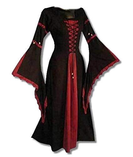 Inter-Moden Mittelalter Zofenkleid - Damen Almathia M/schwarz/rot Inter-Moden Mittelalter Zofenkleid - Damen Almathia M/schwarz/rot von Inter-Moden