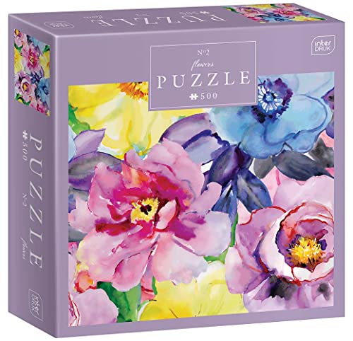 Flowers no. 2 - 500 Pieces Jigsaw Puzzle for Adults von Interdruk