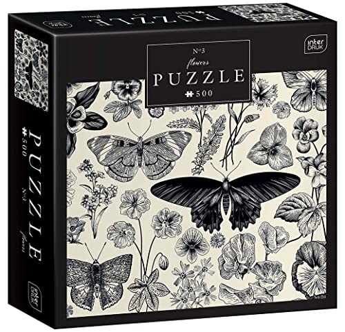 Flowers no. 3 - 500 Pieces Jigsaw Puzzle for Adults von Interdruk