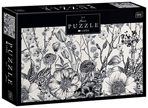 Interdruk PUZ1000FLO1 Puzzle, Blumen Nr. 1 von Interdruk