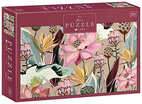 Interdruk PUZ1000FLO2 Puzzle von Interdruk