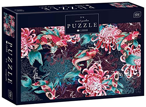 Interdruk PUZ1000SG4 Fisch Puzzle, Secret Garden No. 4 von Interdruk