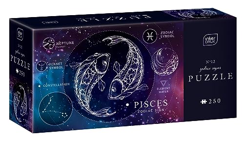 Interdruk PUZ250ZS12P Puzzle, 12 Fische, 48×33 cm von Interdruk