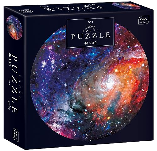 Interdruk PUZ500RG1 Puzzle, Galaxy No. 1, 63 cm (Diameter) von Interdruk