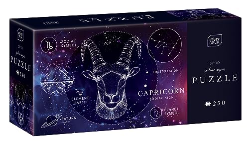 Interdruk Puzzle 250 48x33 cm Zodiac Zodiak Sternzeichen - Capricorn - Goat - Steinbock Interdruk Puzzle 250 48x33 cm Zodiac Zodiak Sternzeichen - Capricorn - Goat - Steinbock von Interdruk