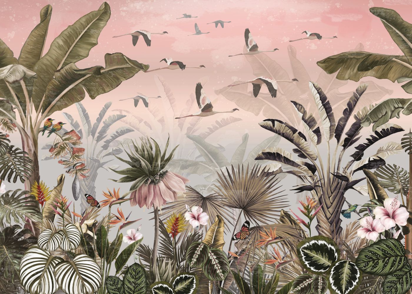 Interdruk Secret Garden - Palmen 1000 Teile Puzzle Interdruk-367853 von Interdruk