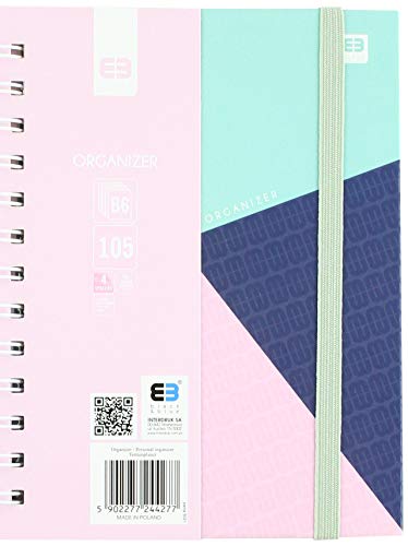 Interdruk orgb6b & B Organizer B6 105 Spirale mit 4 Unterteilungen B & B Pastell, Mehrfarbig Interdruk orgb6b & B Organizer B6 105 Spirale mit 4 Unterteilungen B & B Pastell, Mehrfarbig von Interdruk