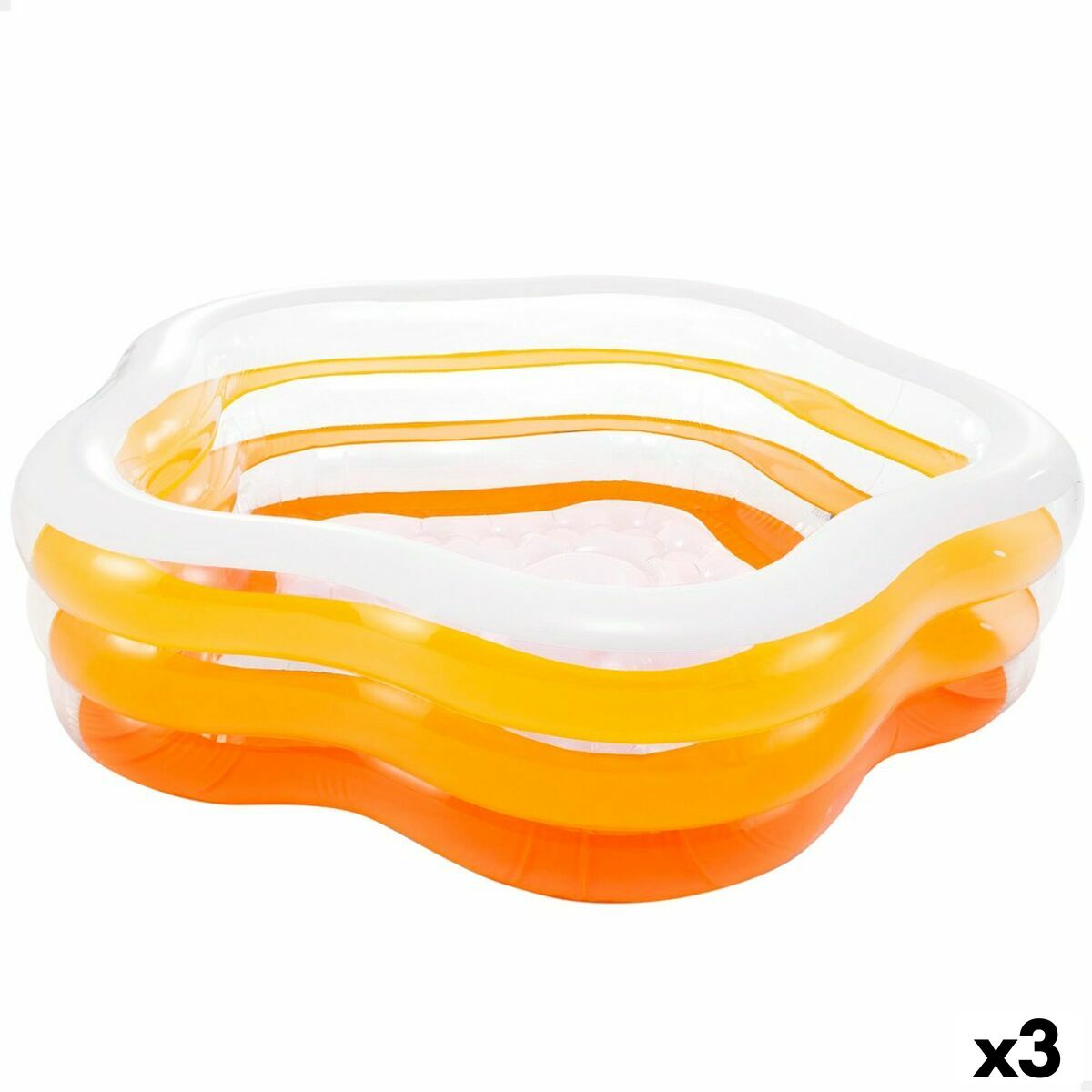 Aufblasbares Planschbecken für Kinder Intex 460 L 185 x 53 x 180 cm (3 Stück) von Intex